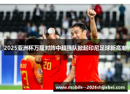 2025亚洲杯万隆对阵中超强队掀起印尼足球新高潮
